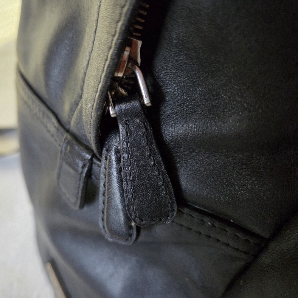 Prada Calfskin Leather Backpack Black - Picture 13 of 13